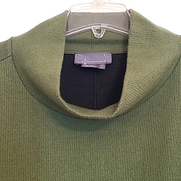 Anthropologie Theresa Tunic Top Green Size Small - Picture 8 of 11